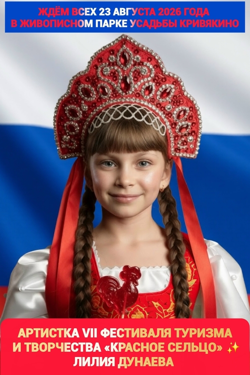 ЛИЛИЯ ДУНАЕВА: ✨ Лови удачу и вдохновение на VII фестивале туризма и творчества «Красное сельцо»! ✨ КРАСНОЕ СЕЛЬЦО │ Воскресенск │ 23 августа 2026. Фото к публикации